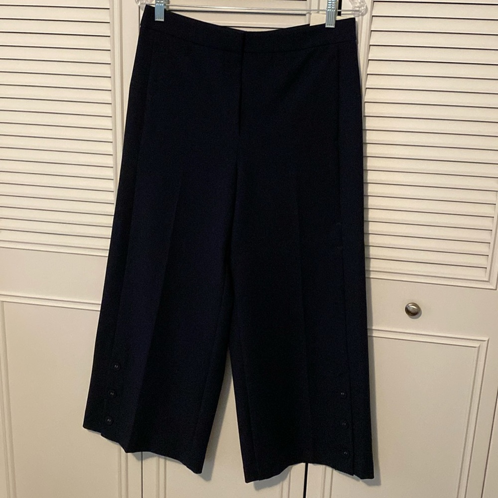 NWT Ann Taylor Marina High Rise Pants Size 6 in Navy